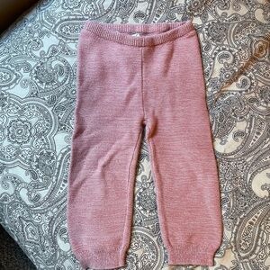 3/$12 Baby Gap Pink Knit Bottoms